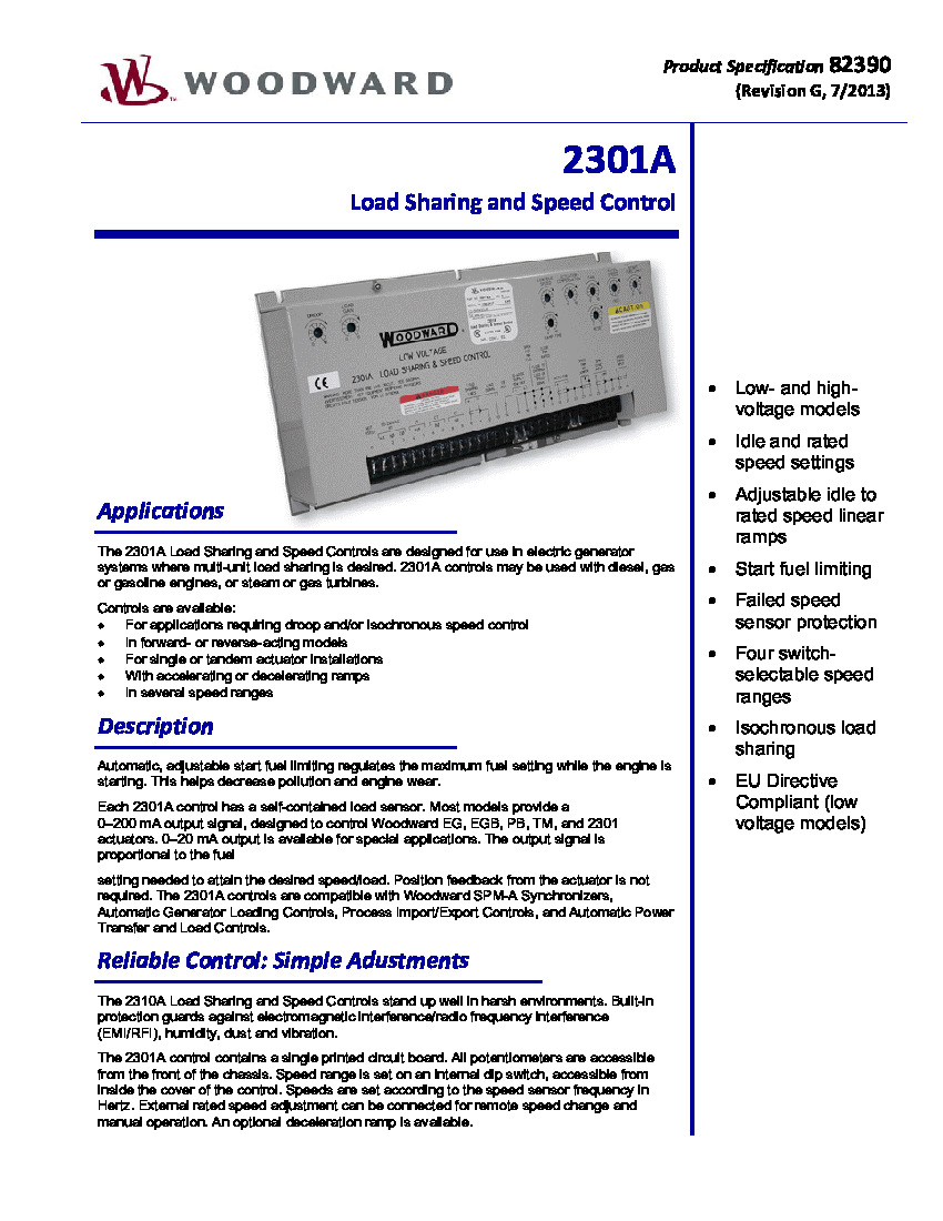 First Page Image of 8272-610 2301A Data Sheet 82390.pdf